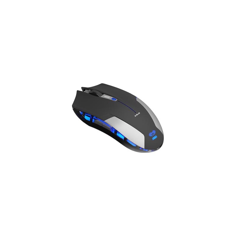 E-blue Cobra Jr. Mysz bezprzewodowa, czarna, 1750DPI