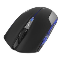 E-blue Cobra Jr. Mysz bezprzewodowa, czarna, 1750DPI