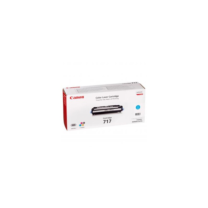 Canon oryginalny toner CRG717, 2577B002, cyan, 4000s, EOL
