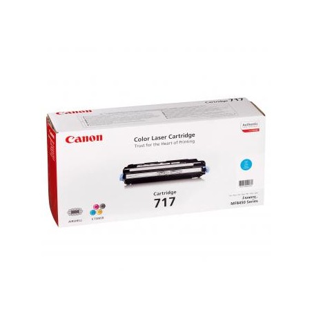 Canon oryginalny toner CRG717, 2577B002, cyan, 4000s, EOL