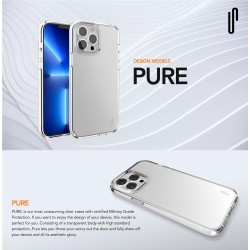 Ugly Rubber nakładka Pure do iPhone 15 6,1&quot przeźroczysta