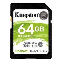 Kingston karta pamięci 64GB microSDXC Canvas Select Plus SDS2