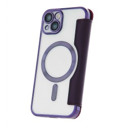 Etui Smart Chrome Mag do iPhone 14 6,1&quot fioletowy
