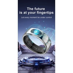 Powerton SMART RING PRO smart ring rozmiar 7, srebrny