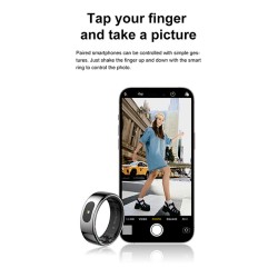 Powerton SMART RING PRO smart ring rozmiar 7, srebrny