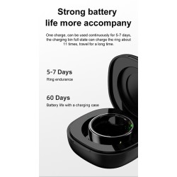 Powerton SMART RING PRO smart ring rozmiar 7, srebrny