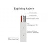 Avacom USB kabel (2.0), USB A M - Apple Lightning M, 1.2m, biały, certyfikat MFi