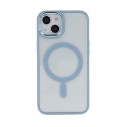 Nakładka Satin Clear Mag do iPhone 12 Pro Max 6,7 niebieska