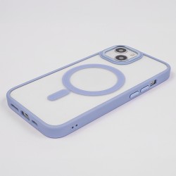 Nakładka Satin Clear Mag do iPhone 15 Plus 6,7&quot niebieska