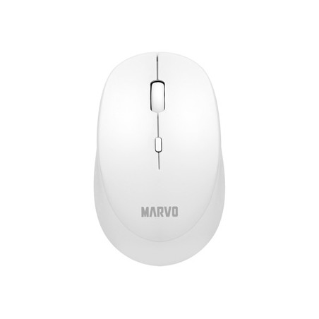 Marvo WM103WH Mysz bezprzewodowa, biała, 1600DPI