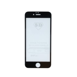 Szkło hartowane 5D do iPhone 15 Pro 6,1 czarna ramka
