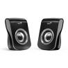 Genius głośniki SP-Q180, 2.0, 6W, czarno-szary, regulacja głośności, stołowy, 150Hz-20kHz, EOL