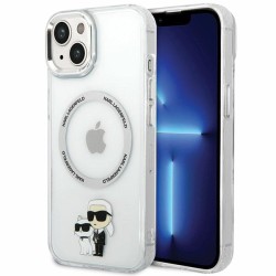Karl Lagerfeld nakładka do iPhone 13 6,1&quot KLHMP13MHNKCIT transparentna HC Magsafe IML NFT K&C