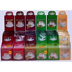 Cappuccino natychmiastowy, Samantha, 12.5g, saszetka, nakrętka, 20-pack