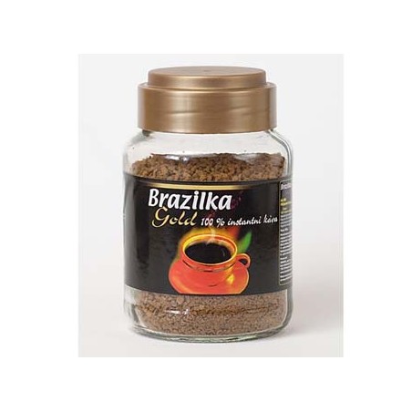 Kawa natychmiastowy, Samantha, Brazilka Gold, 100g, szkło, standard