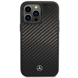 Mercedes nakładka do iPhone 14 Pro Max 6,7&quot MEHMP14XRCABK czarna hard case Dynamic Line MagSafe