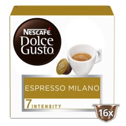 Kapsułki kawy Nescafé Dolce Gusto Espresso, Milano, 3x16 kapsułek, hurtowe opakowania kartonowe