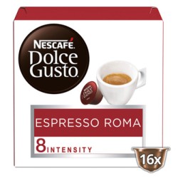 Kapsułki kawy Nescafé Dolce Gusto Espresso, Roma, 3x16 kapsułek, hurtowe opakowania kartonowe