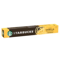 Kapsułki kawy Starbucks Nespresso LIGHT (BLONDE) ROAST, CREAMY VANILLA, 12x10 kapsułek, hurtowe opakowania kartonowe