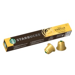 Kapsułki kawy Starbucks Nespresso LIGHT (BLONDE) ROAST, CREAMY VANILLA, 12x10 kapsułek, hurtowe opakowania kartonowe
