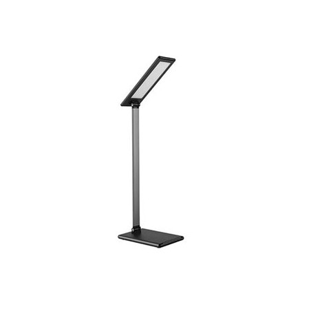 Lampka na biurko Ściemnialna diody LED szara, 8W, z płynną regulacją natężenia światła, 100-240V, Diody LED SMD2835 72szt
