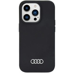 Audi nakładka do iPhone 14 Pro Max 6,7&quot AU-LSRIP14PM-Q3/D1-BK czarna hard case Silicone