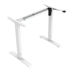 Stelaż / podstawa biurka z elektryczną regulacją wysokości 70 kg nośność, biały