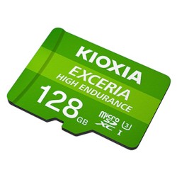 Kioxia Karta pamięci  Exceria High Endurance (M303E), 128GB, microSDXC, LMHE1G128GG2, UHS-I U3 (Class 10)