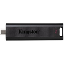 Kingston USB flash disk, USB 3.0, 1000GB, 1TB, DataTraveler Max, czarny, DTMAX/1TB, USB C
