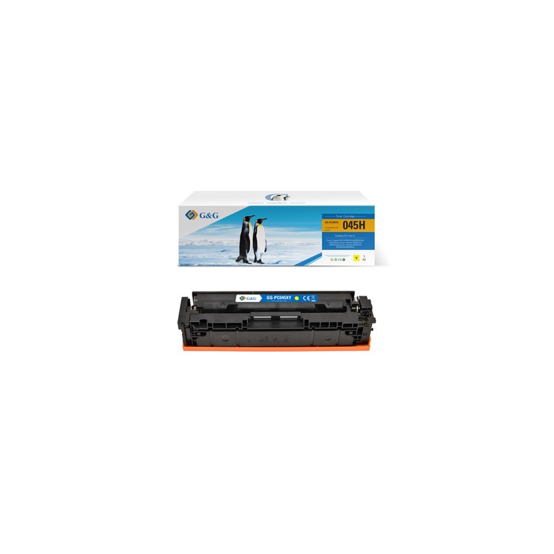 G&G kompatybilny toner z Canon 045HY, NT-PC045XY, yellow, 2200s, EOL