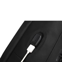 Plecak na  notebook 15,6", Neoton, czarny z poliester, Bestlife
