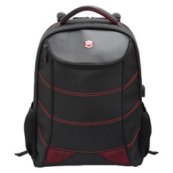 Plecak na  notebook 17", Snake Eye, czarny z nylon, Bestlife
