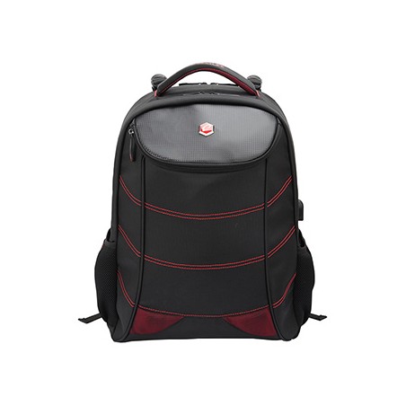 Plecak na  notebook 17", Snake Eye, czarny z nylon, Bestlife