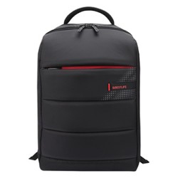 Plecak na  notebook 15,6", CPLUS, czarny z poliester, Bestlife