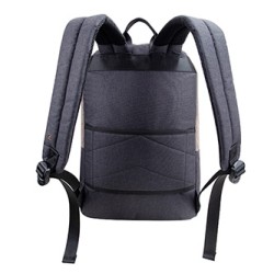 Plecak na  notebook 15,6", Alpha, brązowy z poliester, Bestlife