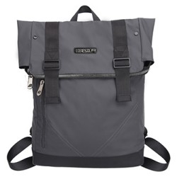 Plecak na  notebook 15,6", La Minor, szary z poliuretan, Bestlife