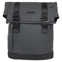Plecak na  notebook 15,6", La Minor, szary z poliuretan, Bestlife