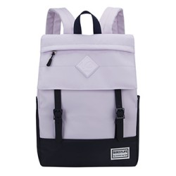Plecak na  notebook 15.6", COL-Buckles, fioletowy z poliester, Bestlife