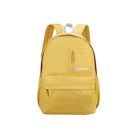 Plecak na  notebook 15,6", COL-Rainbow, żółty z poliester, Bestlife