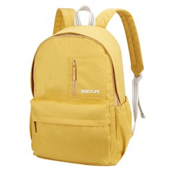 Plecak na  notebook 15,6", COL-Rainbow, żółty z poliester, Bestlife