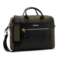 Torba na  notebook 14,1", Alya, zielona z poliester, Bestlife
