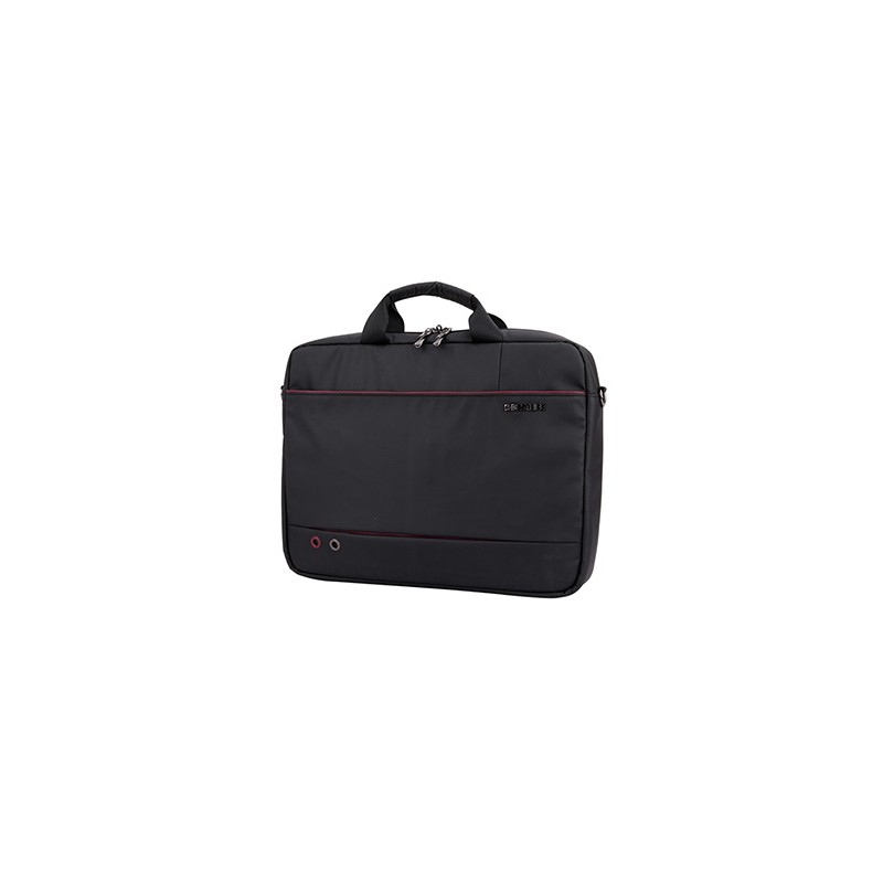 Torba na  notebook 15,6", Quark, czarna z nylon, Bestlife
