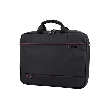 Torba na  notebook 15,6", Quark, czarna z nylon, Bestlife