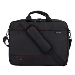 Torba na  notebook 15,6", Quark, czarna z nylon, Bestlife