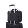 Torba na  notebook 15,6", Quark, czarna z nylon, Bestlife
