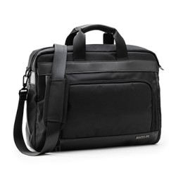 Torba na  notebook 15,6", Aster, czarna z nylon, Bestlife