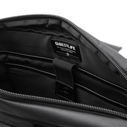 Torba na  notebook 15,6", Aster, czarna z nylon, Bestlife