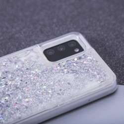 Nakładka Liquid Sparkle TPU do Samsung Galaxy A14 4G / A14 5G srebrna