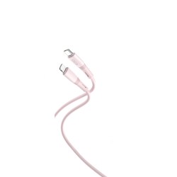 XO kabel NB-Q226A USB-C - Lightning 1m 27W różowy