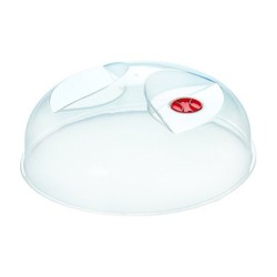 Pokrywka do kuchenki mikrofalowej 30cm, przeźroczysty, plastikowy, PROhome, EOL